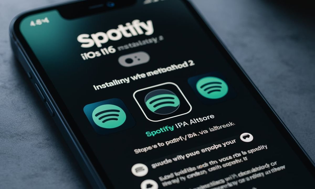 Method 2 Spotify IPA via AltStore (Spotify iOS 16 – No Jailbreak Required)